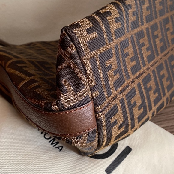 Fendi Zucca Small Hobo Bag - Picture 6 of 12